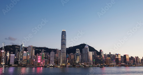 Hong Kong at night