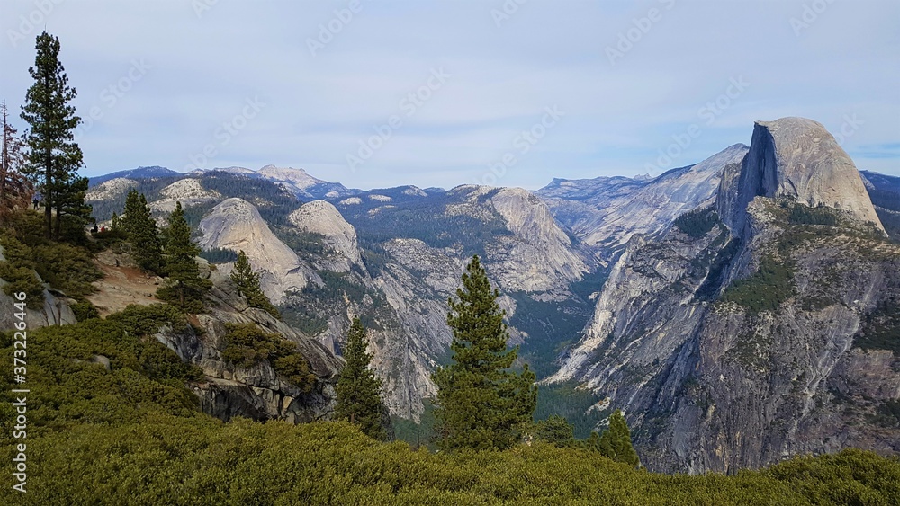 Yosemite Valley and Half Dome