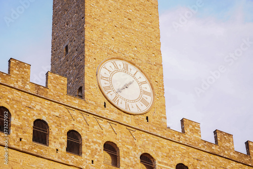 Palazzo Vecchio Museum in Florence city