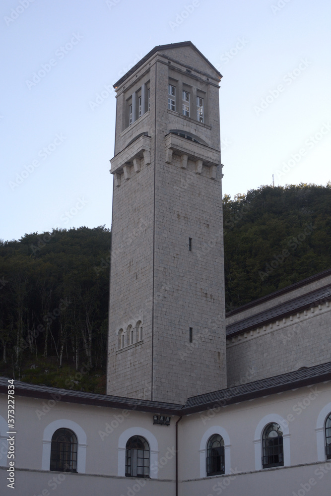 Santuario Di Montevergine,Mercogliano,Italia,Agosto 2020.
