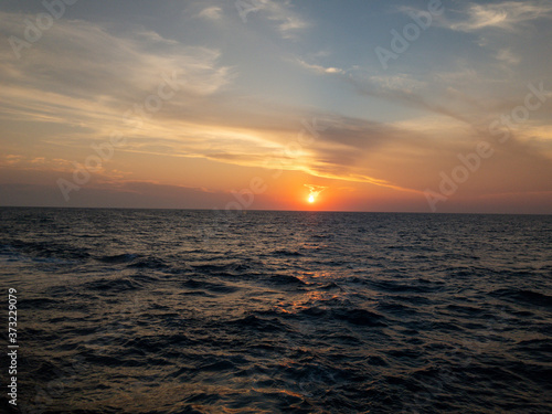 sunset over the sea © Александр Лунев