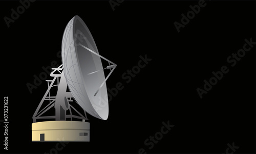 Satellite dish , array vector background