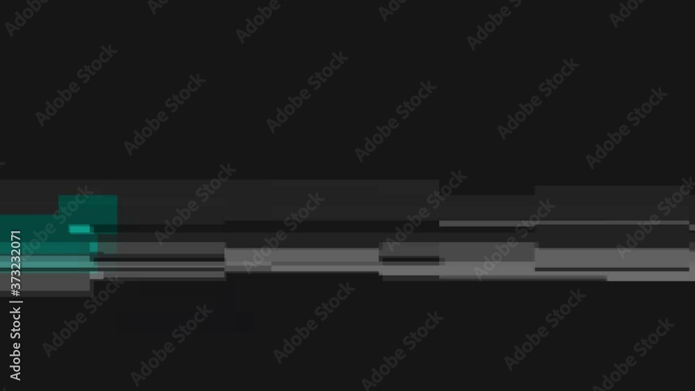 Glitch effect. Digital pixel black and white noise glitch effect. The problems of the video signal of the TV of the 80s and interference on the screen. 4K. Glitch effect. Digital pixel black and white noise glitch effect. The problems of the video signal of the TV of the 80s and interference on the screen. 4K.
