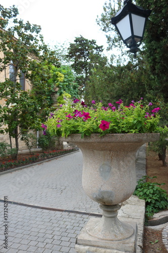 Chersonesos. Courtyard in the Italian style. Crimea