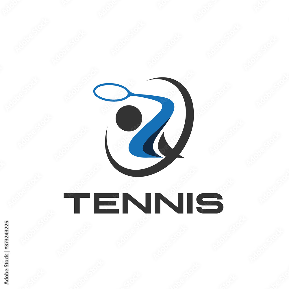 image vector clean and simple for tennis sport logo image vector clean and simple for tennis sport logo