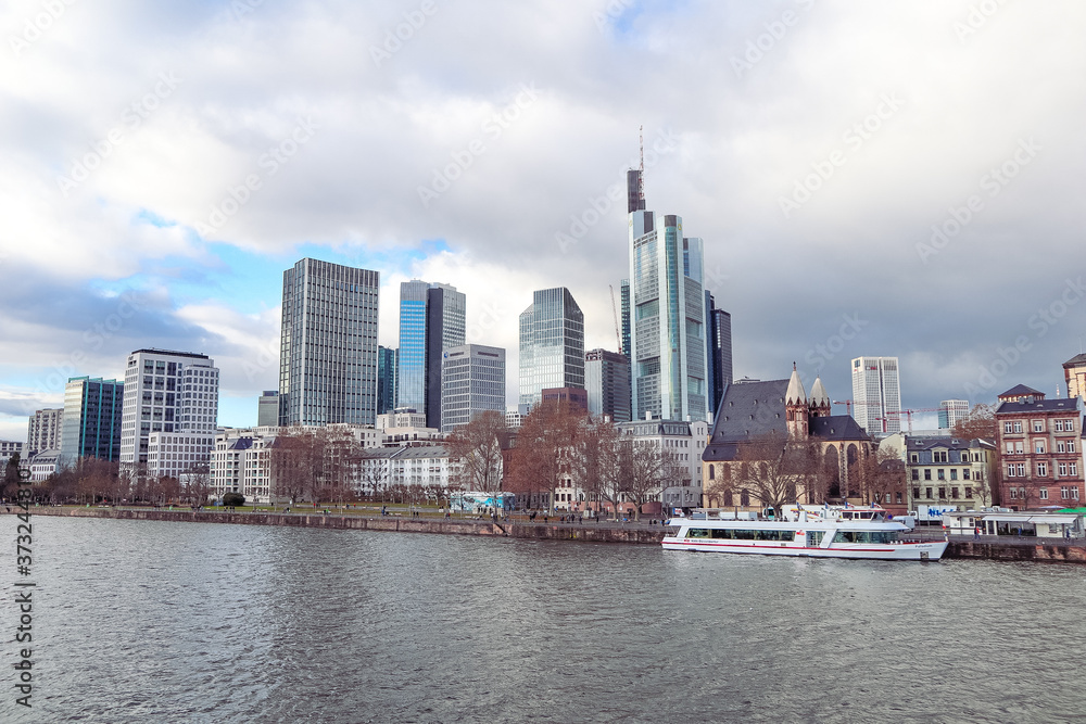 Fototapeta premium Fráncfort del Meno