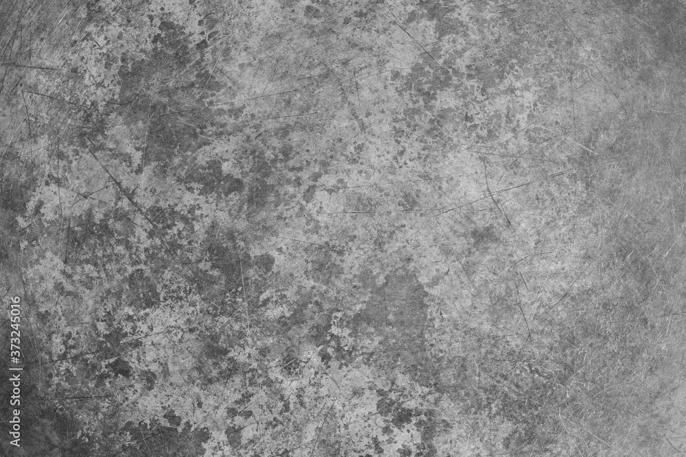 Grunge metal texture. Silver scratched background