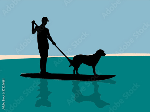 Stand-up paddle