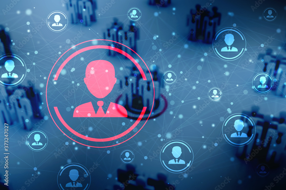 2d illustration Business Network concept
2d illustration Business Network concept