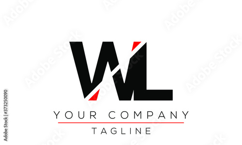 Letter WL Logo Design, Creative Modern Icon LW W L