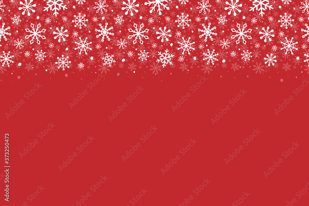 Empty Christmas card. Concept of background with Xmas snowflakes. Vector Empty Christmas card. Concept of background with Xmas snowflakes. Vector
