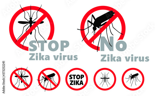 Stop malaria mosquito, dengue or zika virus alert. World malaria day on April 25. Vector signaling seamless pattern. Insect bite, blood infection ( illness ).
