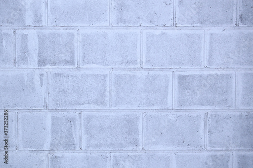 Beton wall. Brick wall. White and gray texture. Background.