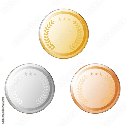 メダルのイラストベクター素材