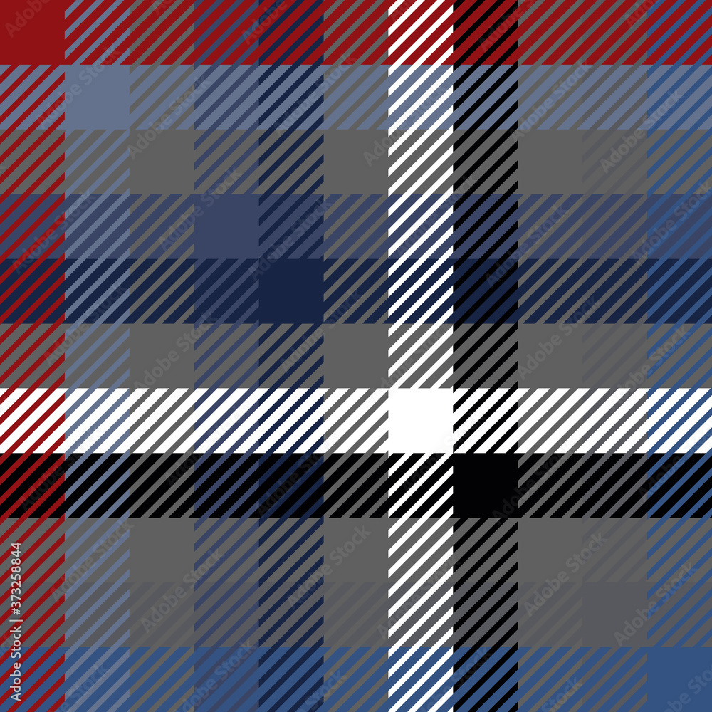 Fototapeta premium Plaid or tartan vector is background or texture in many color of graphic design