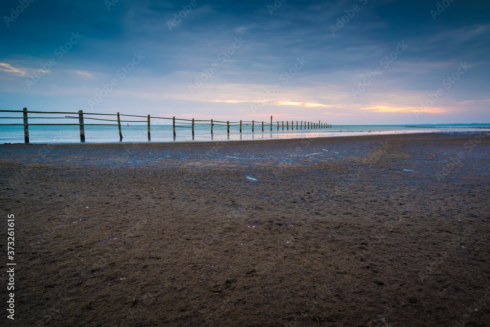 Sonnenaufgang am Strand auf Fischland Darß Zingst - Darßer Ort an der Ostsee