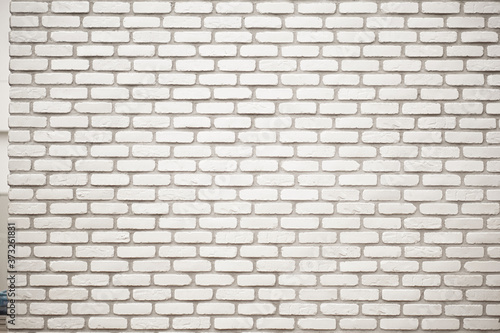 White brick wall texture, Stacked slabs Brick walls textures. Clay Brick cladding panels. for interior and exterior decorative design. High resolution. 