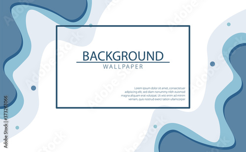 Vector Abstract Background Wallpaper Rounded Shape Business, Office, Company, Modern card template for web, landing page, cover, ad, greeting card, promotion.