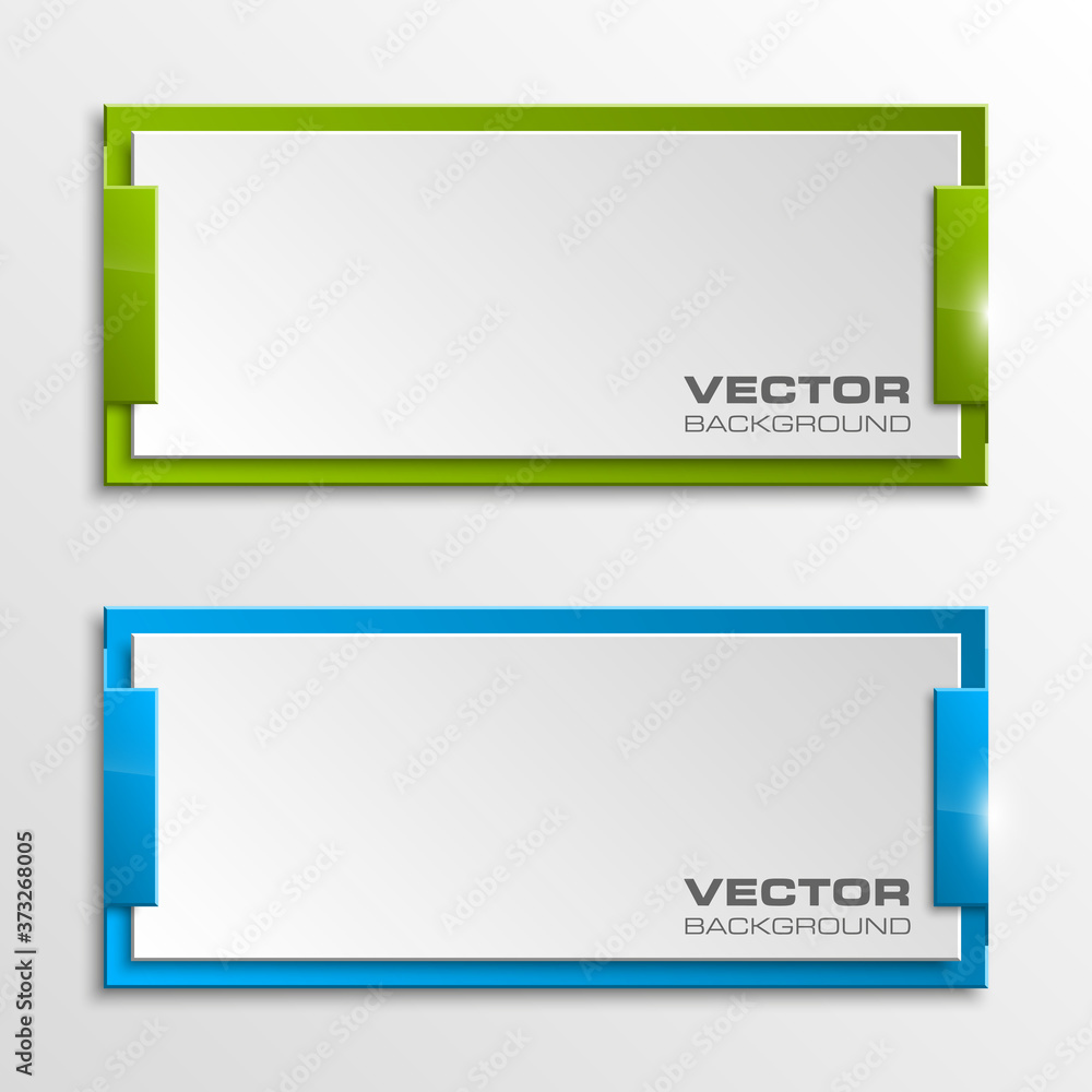 Origami vector banner. The original form as two squares, overlapping. The flat image. Advertising Design shape. Vector label tag. Origami vector banner. The original form as two squares, overlapping. The flat image. Advertising Design shape. Vector label tag.
