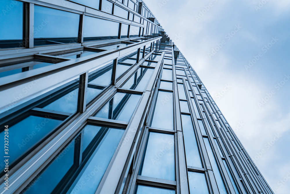 Architecture details Modern Building Glass facade Business background Architecture details Modern Building Glass facade Business background