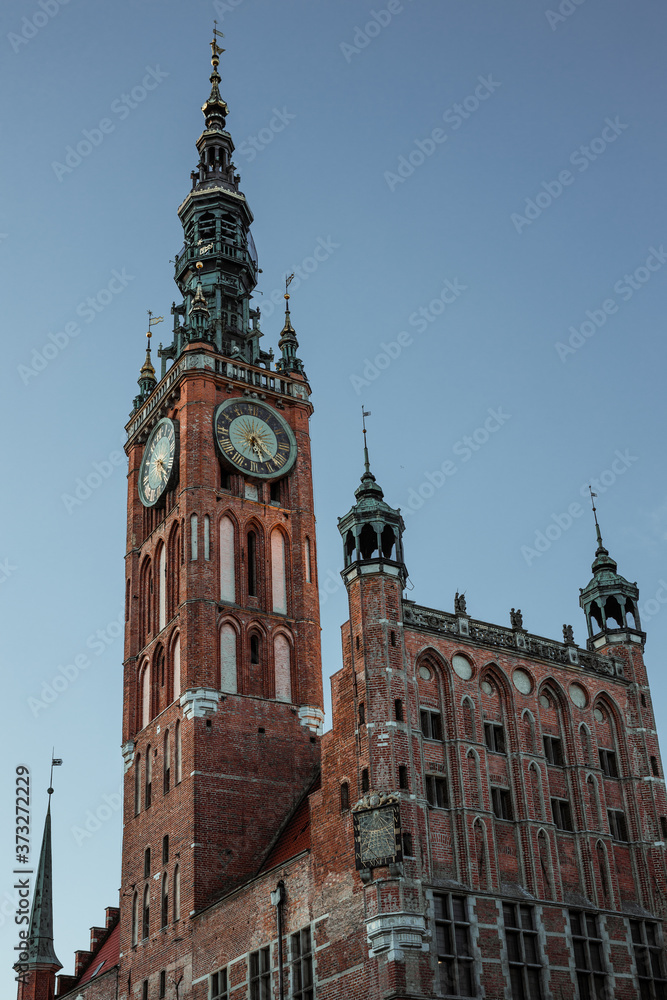 Obraz premium The old town of Gdansk in Poland