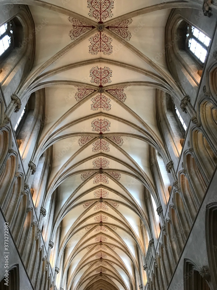 Interior of Wells Cathedral  