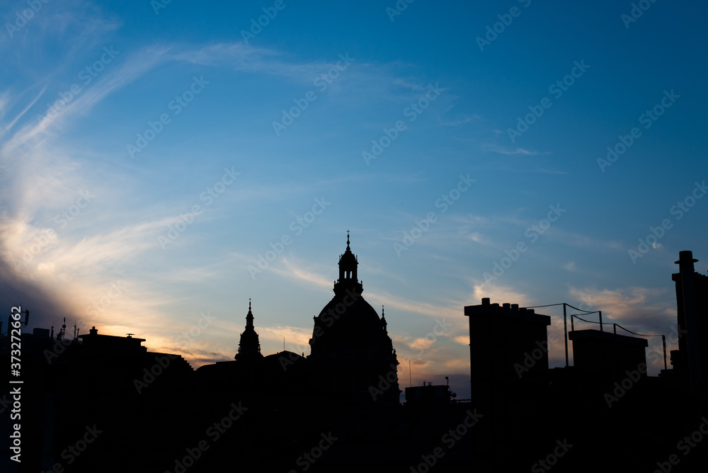 Skyline above St. Stephan's Basilica