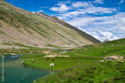 dodipatsar lake in khagan valley Khyber Pakhtunkhwa  , Pakistan  photo