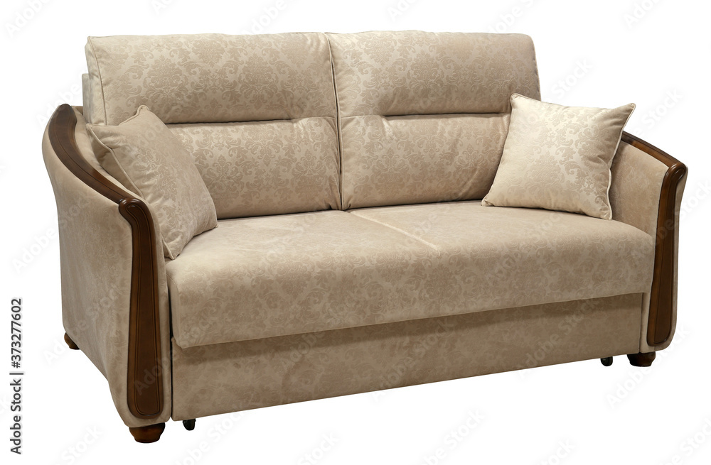Obraz premium Sofa isolated on white background. Including clipping path