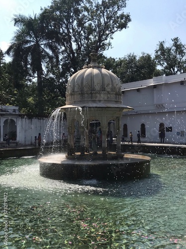 Fountain at Saheliyon ki Bari, Udaipur photo