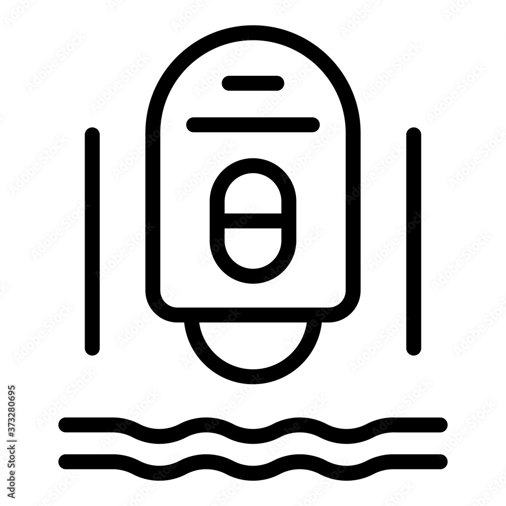 Wrinkles device icon. Outline wrinkles device vector icon for web design isolated on white background Wrinkles device icon. Outline wrinkles device vector icon for web design isolated on white background