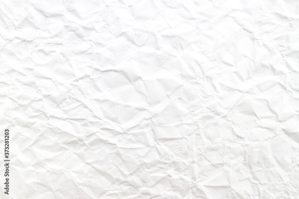 Fototapeta premium White paper crease texture for background.