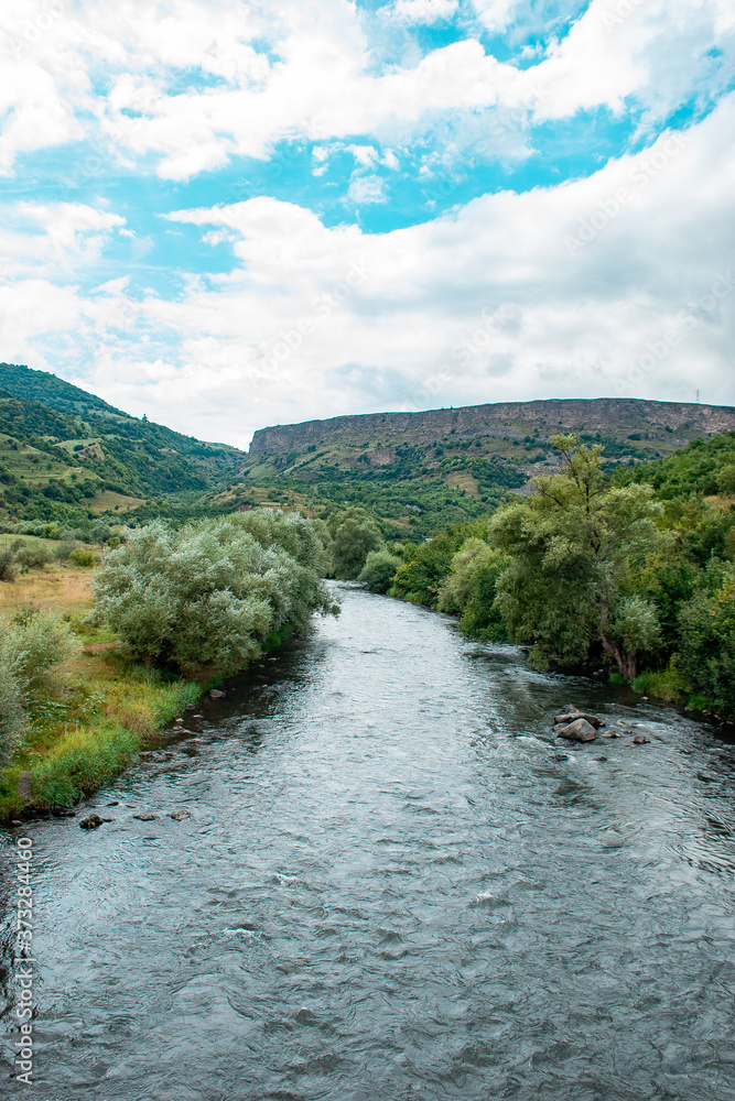 Obraz premium the river in the mountains