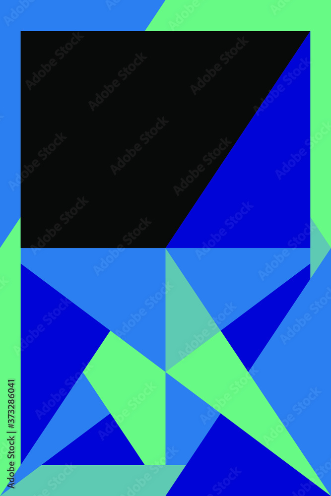 Obraz premium Color geometric design, vector background.