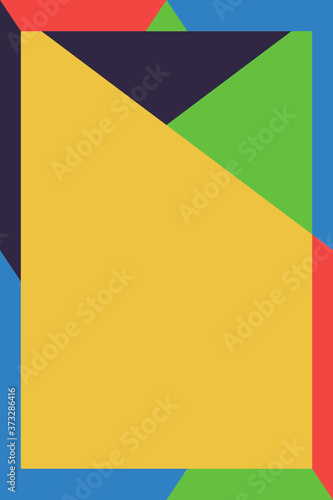 Free Download Color geometric design, vector background. - GFXLoad