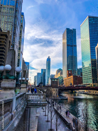 Vue sur la rivière Chicago2
