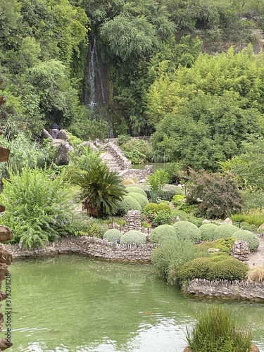 Waterfall in Tea Garden
