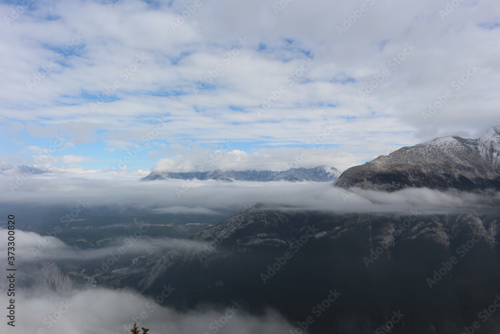 Obraz premium Views from Sulphur Mountain Banff