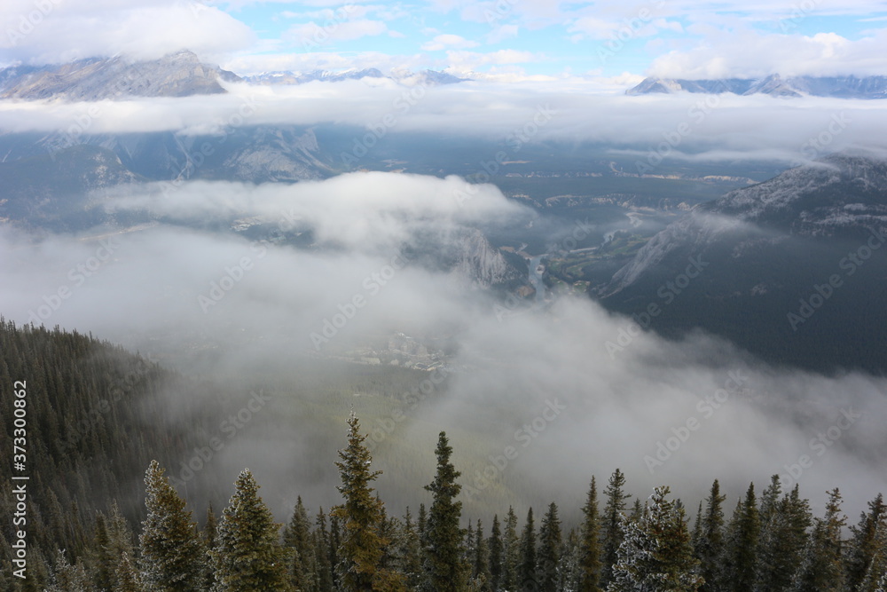 Views from Sulphur Mountain Banff Views from Sulphur Mountain Banff