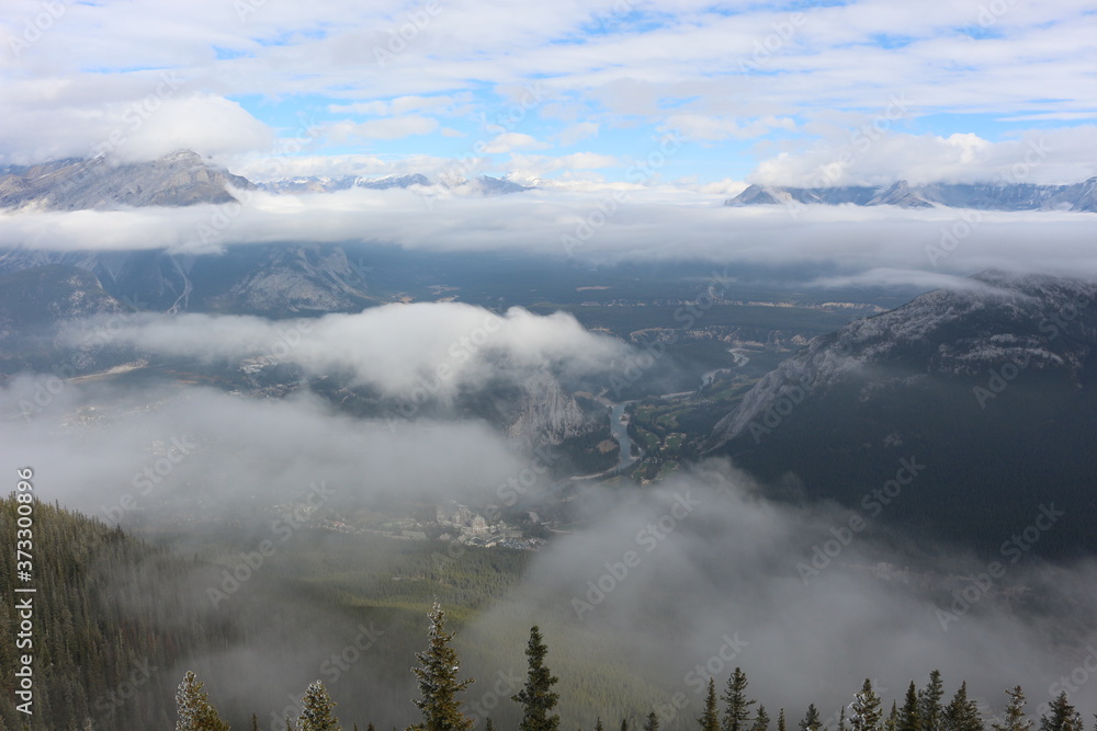 Views from Sulphur Mountain Banff Views from Sulphur Mountain Banff