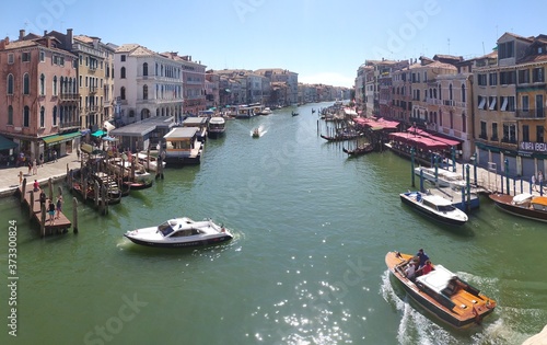 Barcos en Venecia © Julia