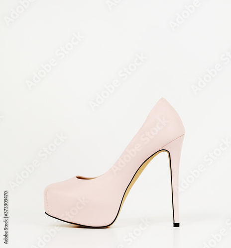 highheel on a white background. 