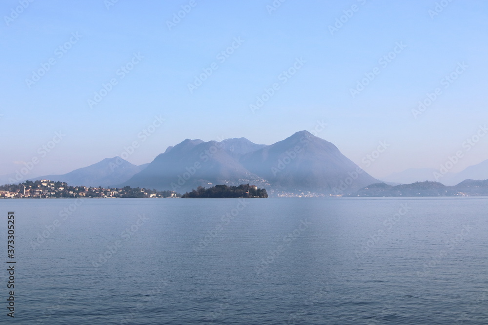 Lake Maggiore taken from Baveno. 