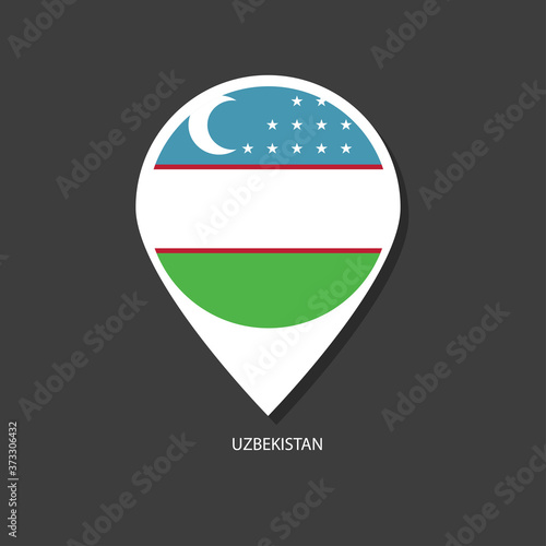 Free Download Uzbekistan flag Vector marker with flags.	
 - GFXLoad