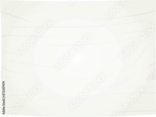 White textile banner. vector illustration