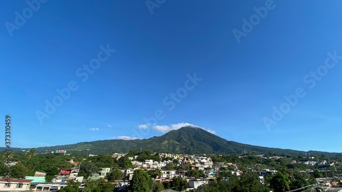 mountain landscape with blue sky © miguel