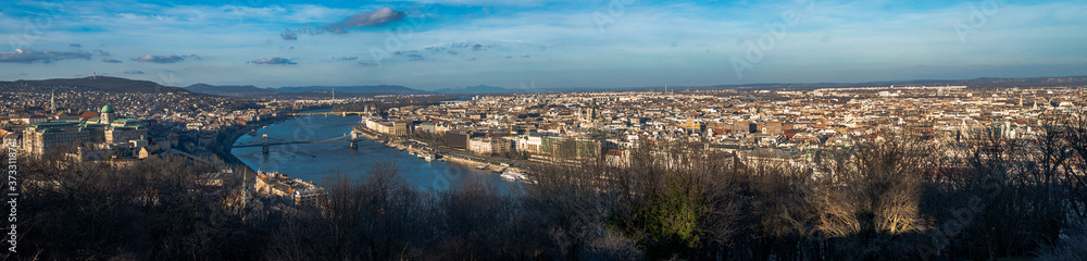 Panoramic View of Budapest