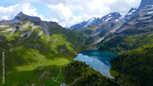 The Swiss Alps at Melchsee Frutt - travel photography