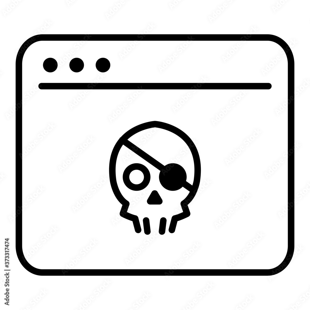 Hacker attack icon Hacker attack icon