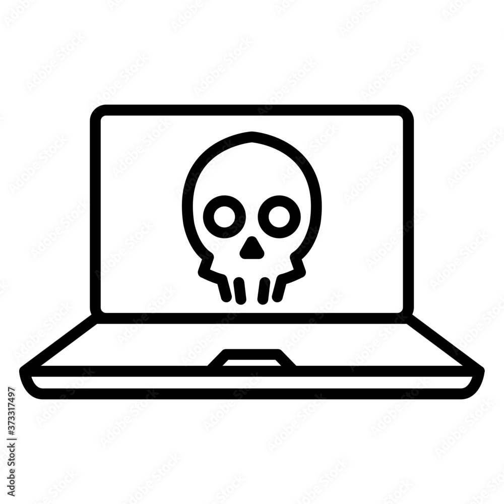 Hacker attack icon Hacker attack icon
